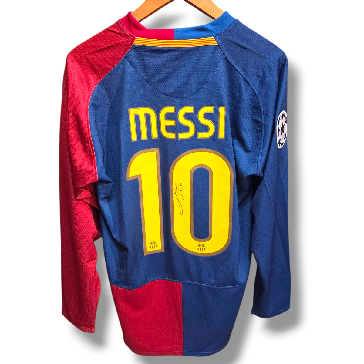 Maglia con autografo - Messi